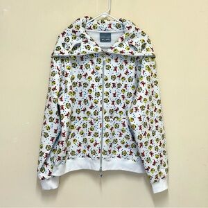 Ashley Williams GIRL BABY BUTTERFLY HOODIE - WHITE